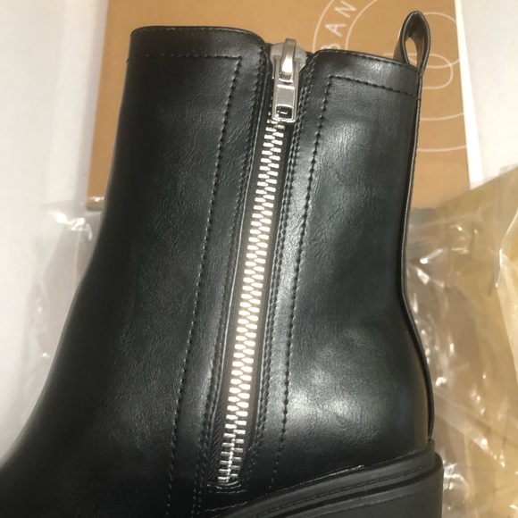 NWT Urban Outfitters Zip-Up boot black (9) - Picture 13 of 15